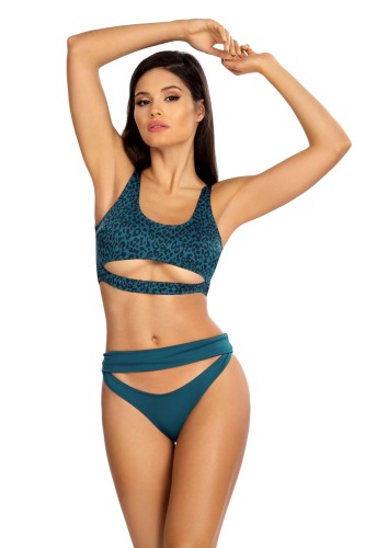 Kostium kąpielowy dwuczęściowy z wycięciami L5202/1