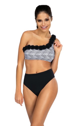 Kostium kąpielowy dwuczęściowy z asymetrią L5203