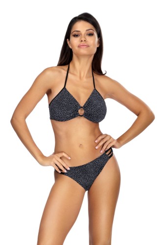 Kostium kąpielowy dwuczęściowy z delikatnymi kropeczkami  L5199