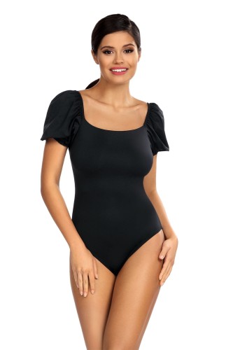 Kostium kąpielowy jednoczęściowy z bufiastymi rękawkami L4416