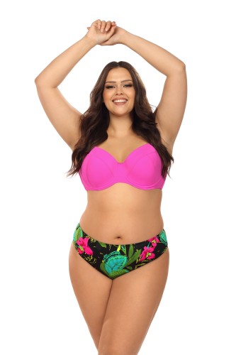 Dwuczęściowy kolorowy  strój kąpielowy L2406