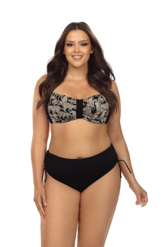 Dwuczęściowy kostium kąpielowy z siatką ściągającą L3099