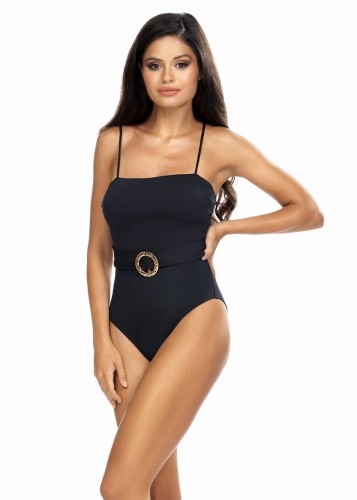 Strój jednoczęściowy z cienkimi ramiączkami L4481