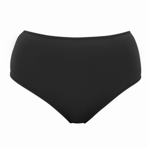 Czarne figi z wysokim stanem L8023