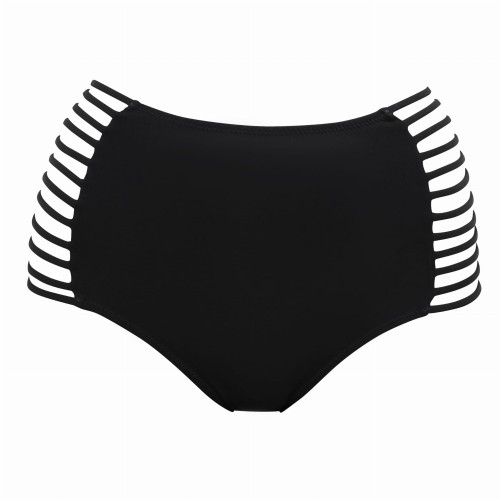 Figi wysokie z paseczkami po bokach łączącymi przód z tyłem L2318 M