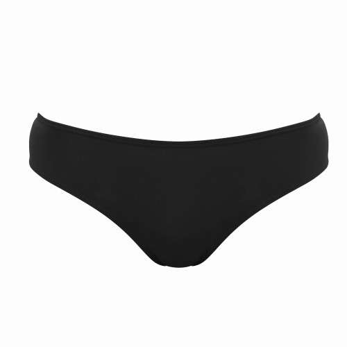 Czarne figi w stylu Bono odsłaniające pośladki L8028 