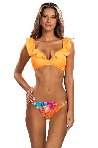 Góra od stroju kąpielowego z falbanką L2632/5/B