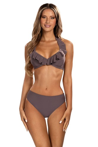 Góra od stroju kąpielowego z ozdobną falbanką L3177/5/B